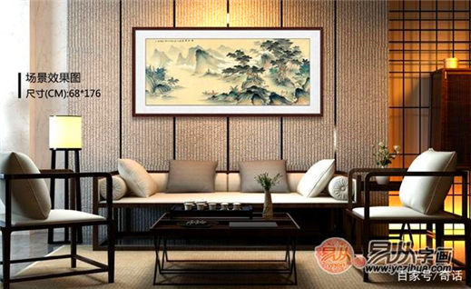 新中式客厅装饰画分享，这才是真正的豪宅范！